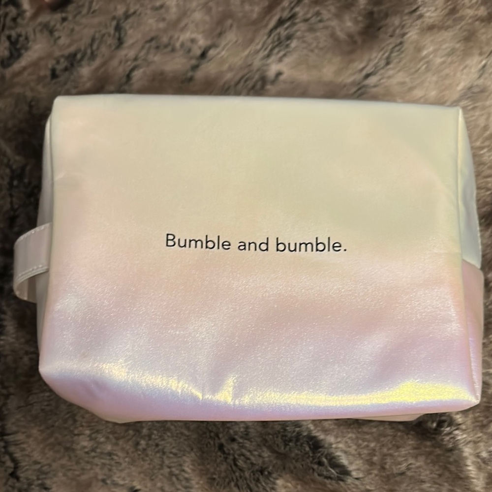 Bumble and Bumble Iridescent Cosmetic Bag NEW